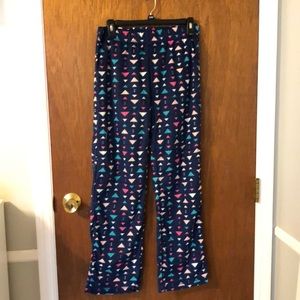 NWOT Printed fleece lounge pants